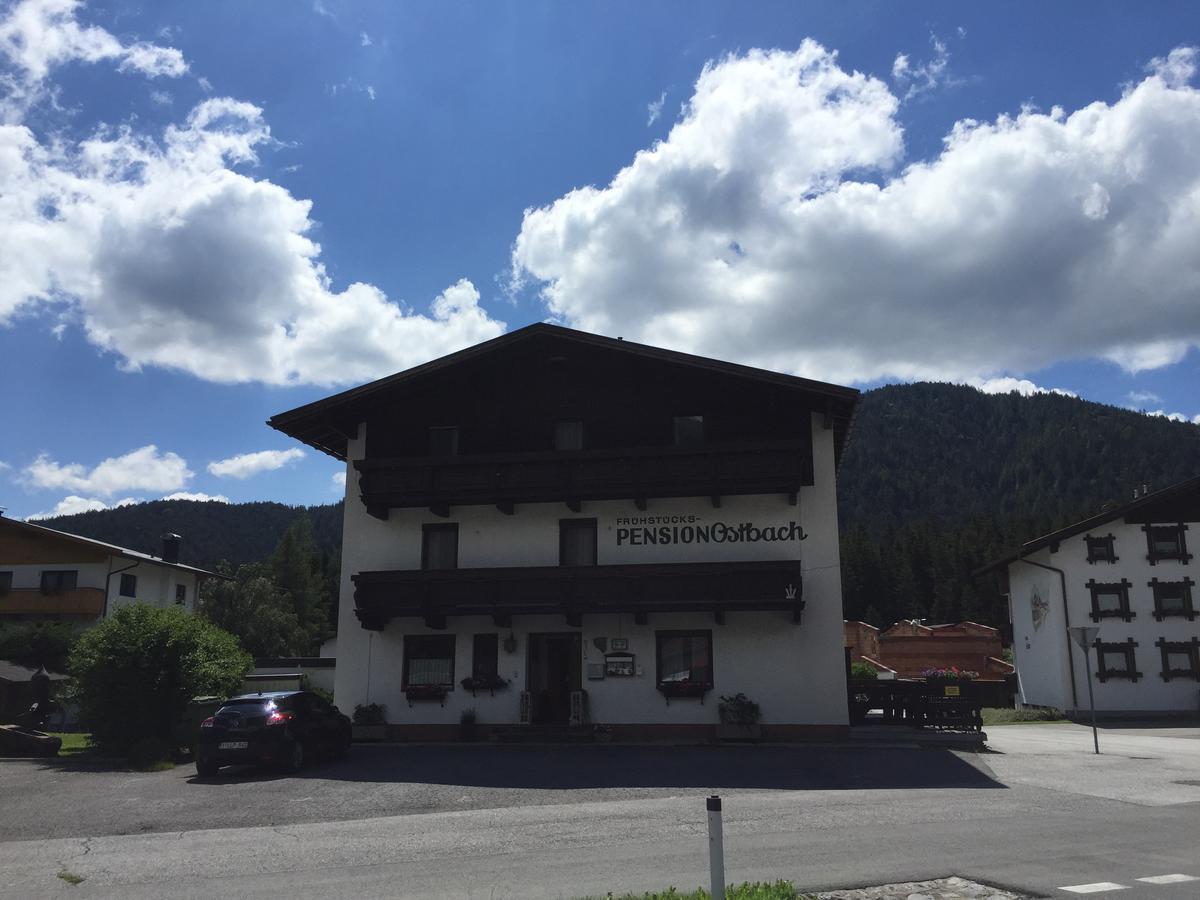 Pension Ostbach Leutasch Exterior foto